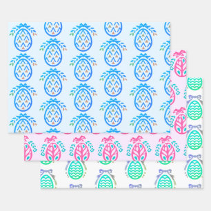 Easter Eggs  Wrapping Paper Sheets