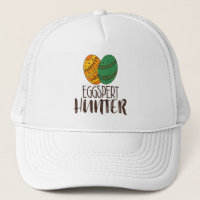 Easter Eggspert Hunter Funny Quote Trucker Hat