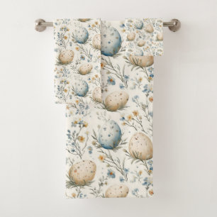 Easter Eggstravaganza Bath Towel Set