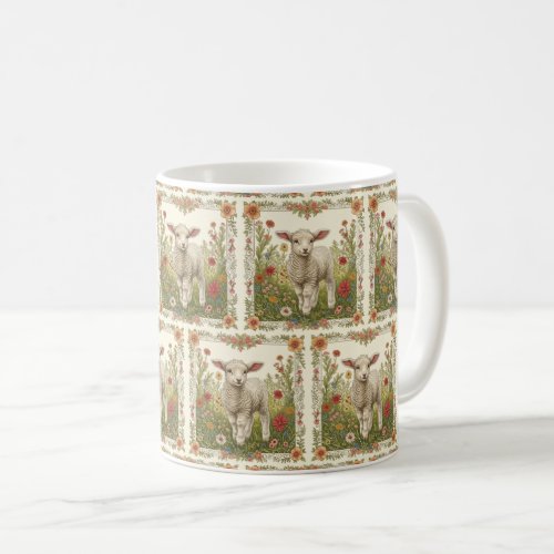  Easter Elegance Lamb_Themed Sips  Coffee Mug