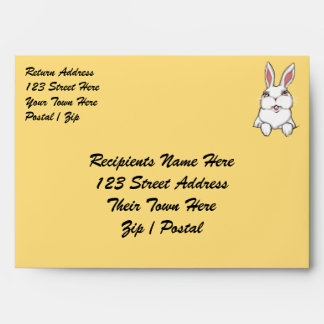 Easter Envelopes Custom Easter Bunny Envelopes