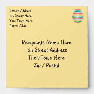 Easter Envelopes Custom Easter Egg Envelopes