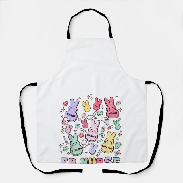 Easter ER Emergency Department Nurse Practitioner  Apron (Front)