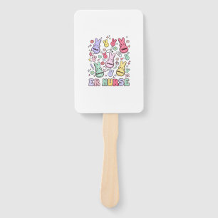 Easter ER Emergency Department Nurse Practitioner  Hand Fan