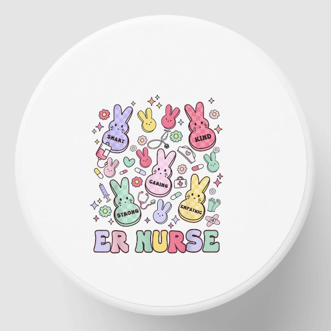 Easter ER Emergency Department Nurse Practitioner  Mini Candle Favors (Front)