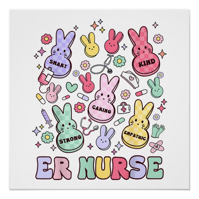 Easter ER Emergency Department Nurse Practitioner  Poster (Front)