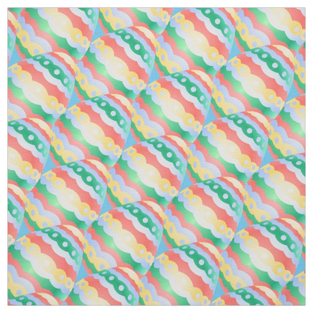 Easter Fabric Easter Egg Fabrics Personalized (Swatch)