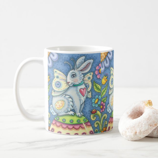 EASTER FAIRY, RABBIT MUG Classical *Customize (With Donut)