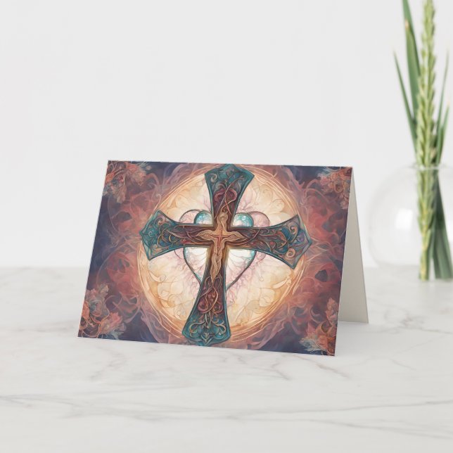 Easter Faith  Holiday Card (Front)