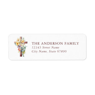 Easter Faith & Inspirational Return Address Labels