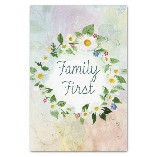 Easter Family First Circle of Daisies