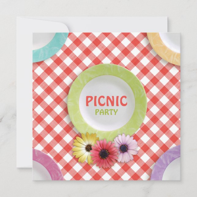 Easter Family Reunion Picnic Party Invitation (Front)