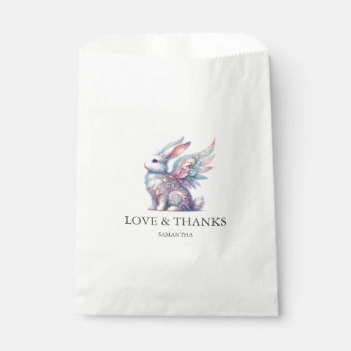 Easter Favor Bags Mystical Bunny