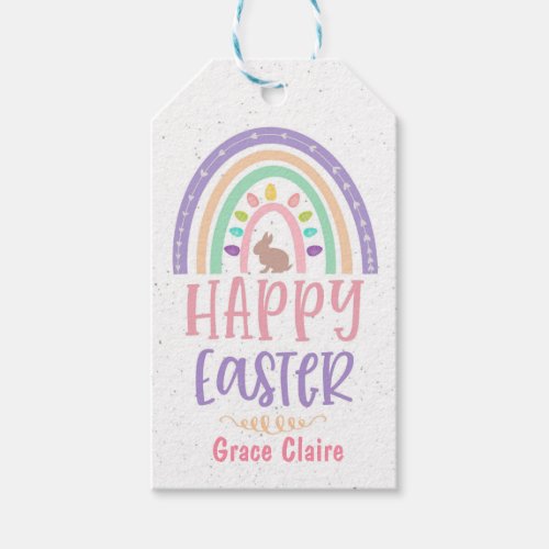 Easter Favor Tag Easter Bunny Gift Tag