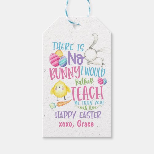 Easter Favor Tag Easter Teacher tag