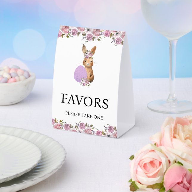 Easter Favors Baby Shower  Paper Table Tent (Insitu(Wedding))