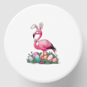 Easter Flamingo T-Shirt Mini Candle Favors