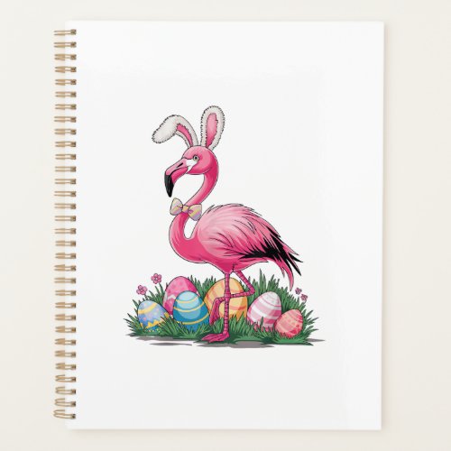 Easter Flamingo T-Shirt Planner