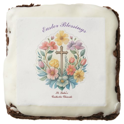 Easter Floral Bliss Brownie