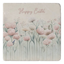 Easter Floral Meadow Art Print