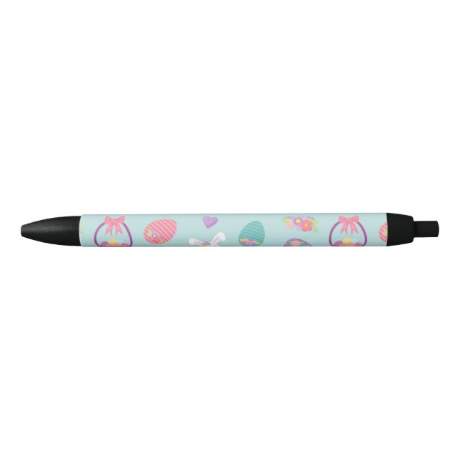 Easter Flower Bunny Print Gift, Easter Holiday Pen (Front)