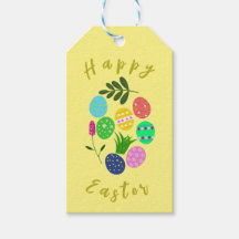 Easter Flower Plants Decorative Eggs Hunt