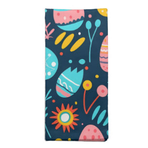 Easter Folk Garden Cloth Napkin