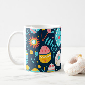 Easter Folk Garden Coffee Mug