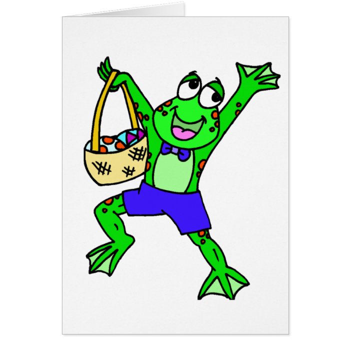 Easter Frog Card