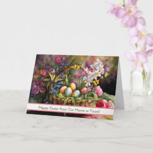 Easter From Our Home to Yours Pretty Card
