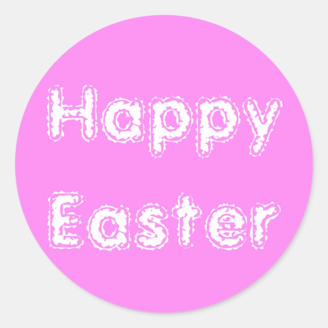 Easter Frosty Violet Sticker by Janz (Front)