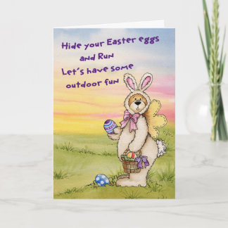 Easter Fun - Greeting Card