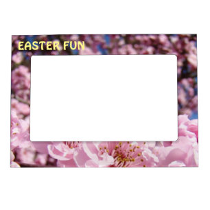 EASTER FUN photo frames magnetic gifts Blossoms