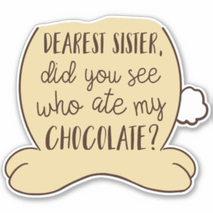 Easter Funny Cute Cartoon Bunny Quote Rabbit Sticker
