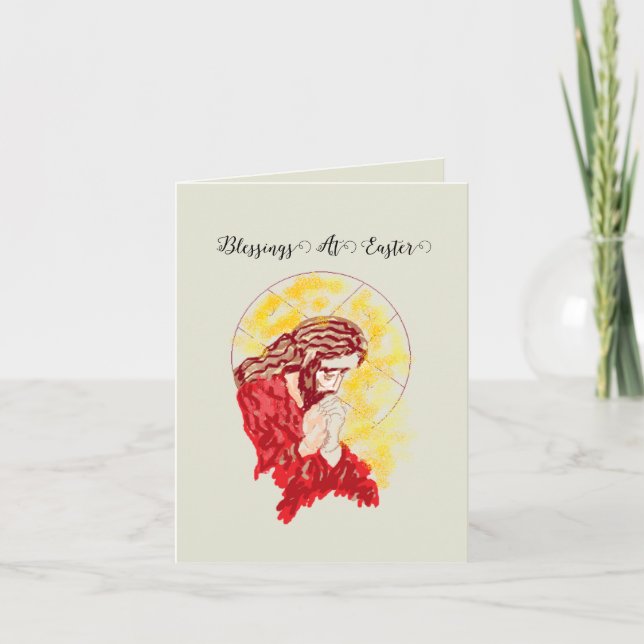 Easter g Card :  Christ Has Risen  (Front)