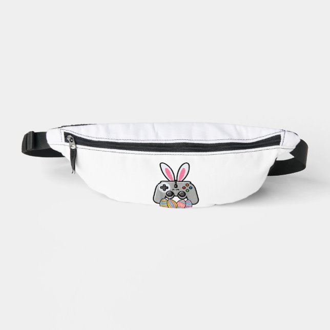 Easter Gaming Controller Bunny Ears Boys Kids Yout Fanny Pack (Front)