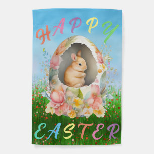 Easter Garden Flag