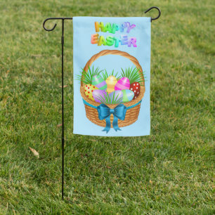 Easter Garden Flag