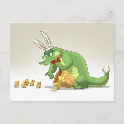 Easter Gator Postcards