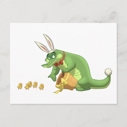 Easter Gator Postcards