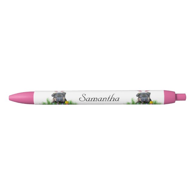 Easter German Shepherd personalized pen (Front)