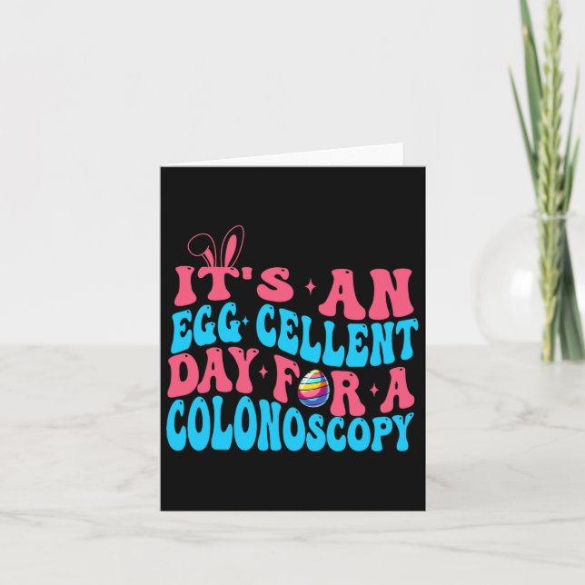 Easter Gi Nurse Eggcellent Gastroenterology Endosc Card (Front)