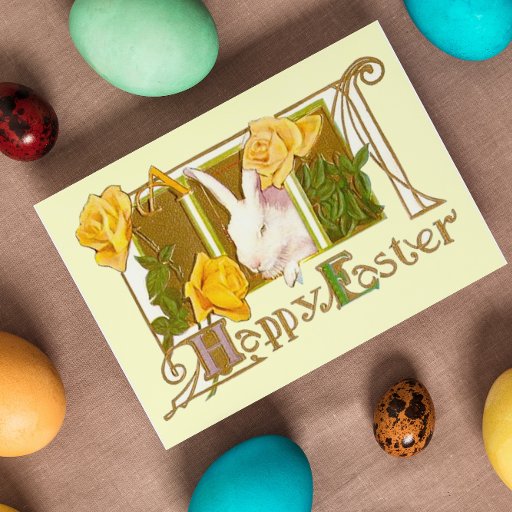 Customizable Easter Gift tag Business Card Template