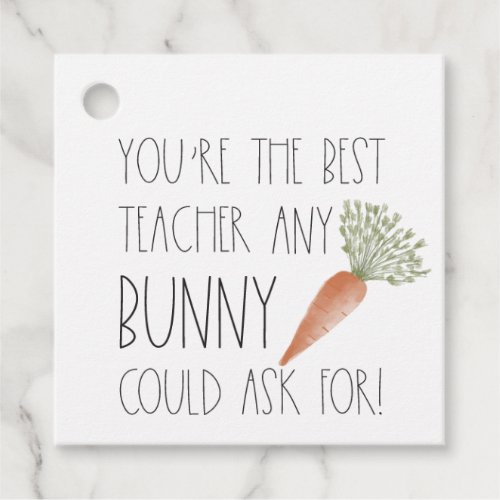Easter Gift Tag for Teacher