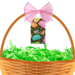 Easter Gift Tag Jelly Bean Garden
