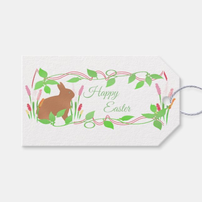 Easter Gift Tags (Front (Horizontal))