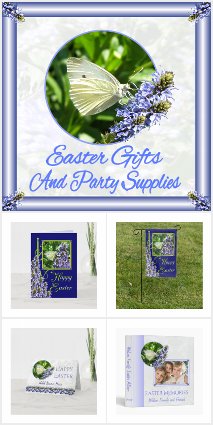 Easter Gifts and Party Supplies - White Butterfly