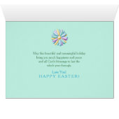 Easter - Gingham Daisy - Son & Family Cards (Inside Horizontal (Bottom))