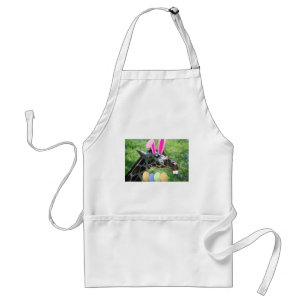 Easter Giraffe Adult Apron