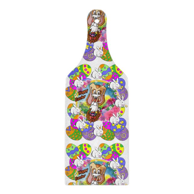 Easter Glass Cutting Board (Front)
